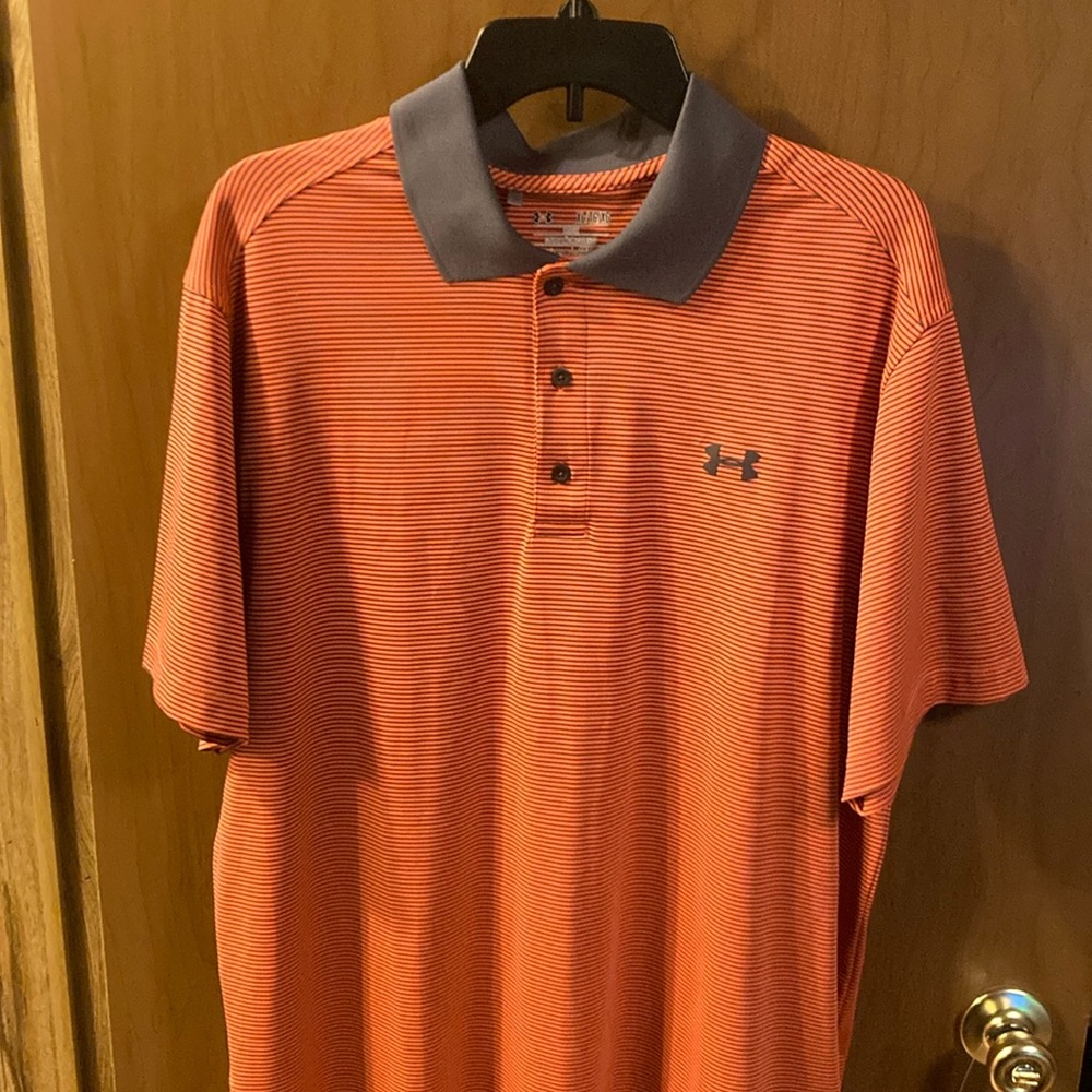Under Armour heat/gear golfing polo xl